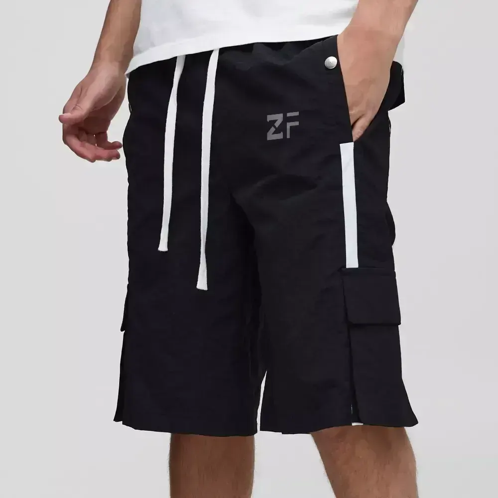 Plus Loose Fit Acid Wash Jersey Shorts