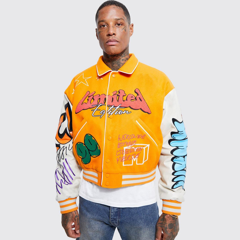 Oversized Limited Jersey Varsity Jacket