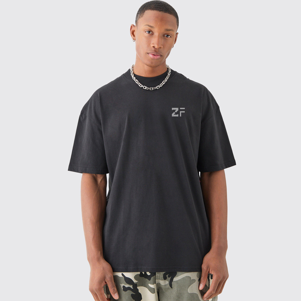 Oversized Bleach Tie Dye Graphic T-shirt