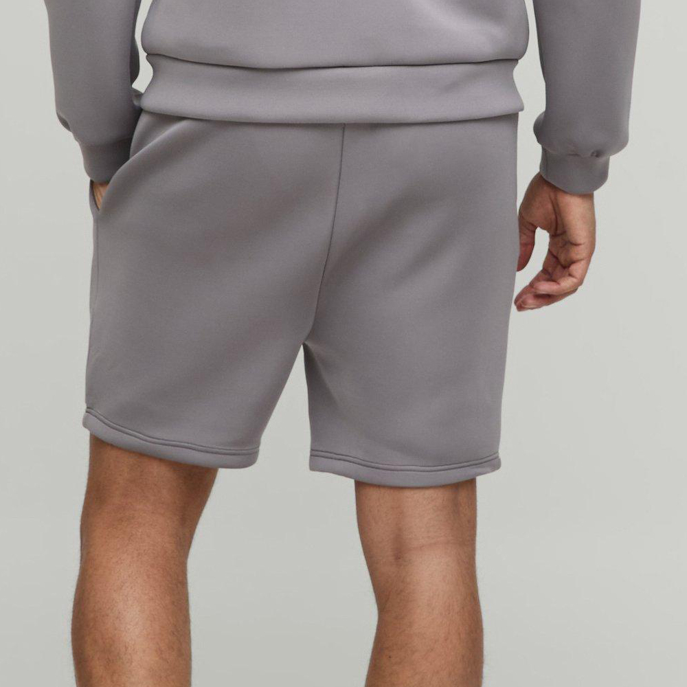 Relaxed Fit Gothic M Cross Print Short