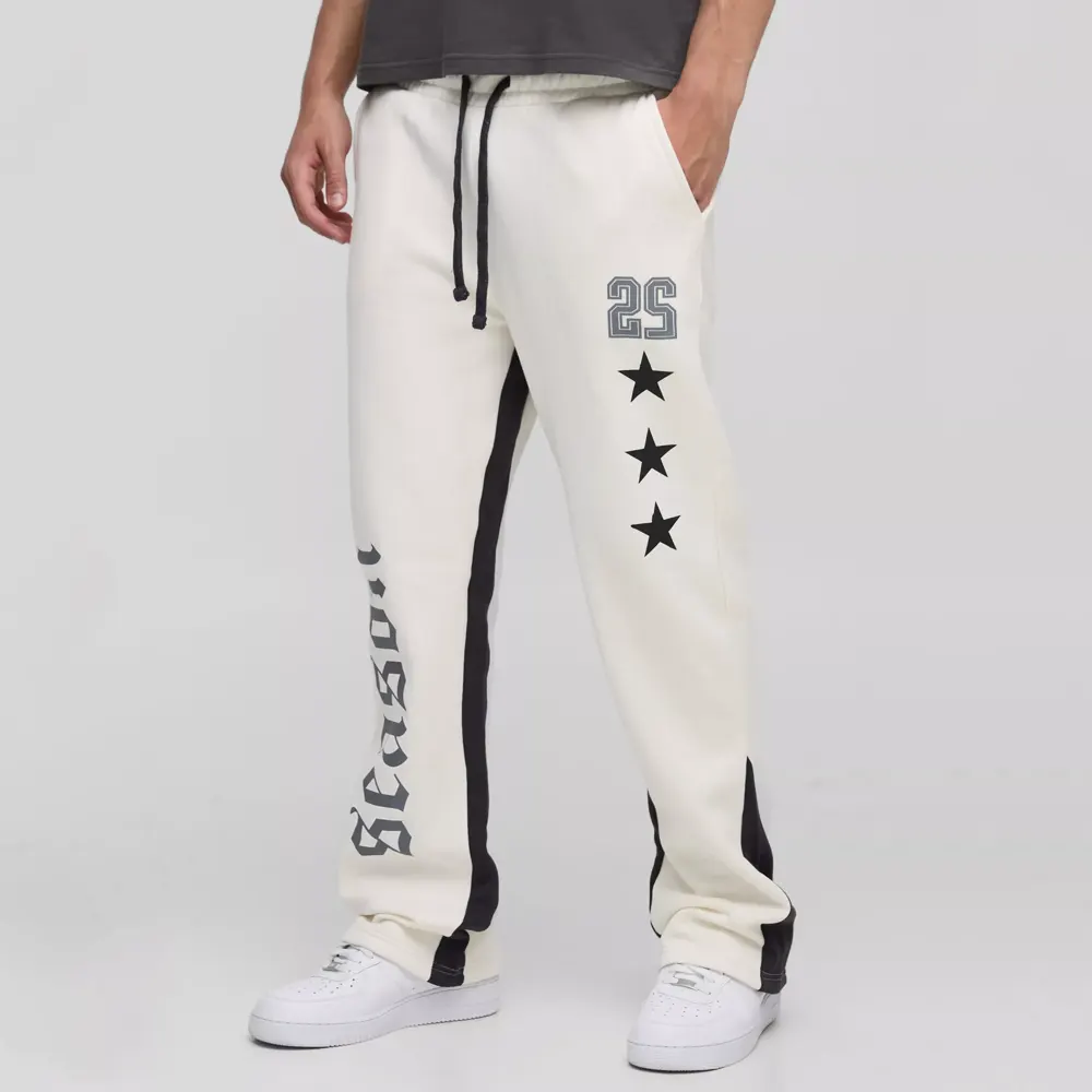 Relaxed Edizione Heavyweight Pintuck Split Hem Joggers