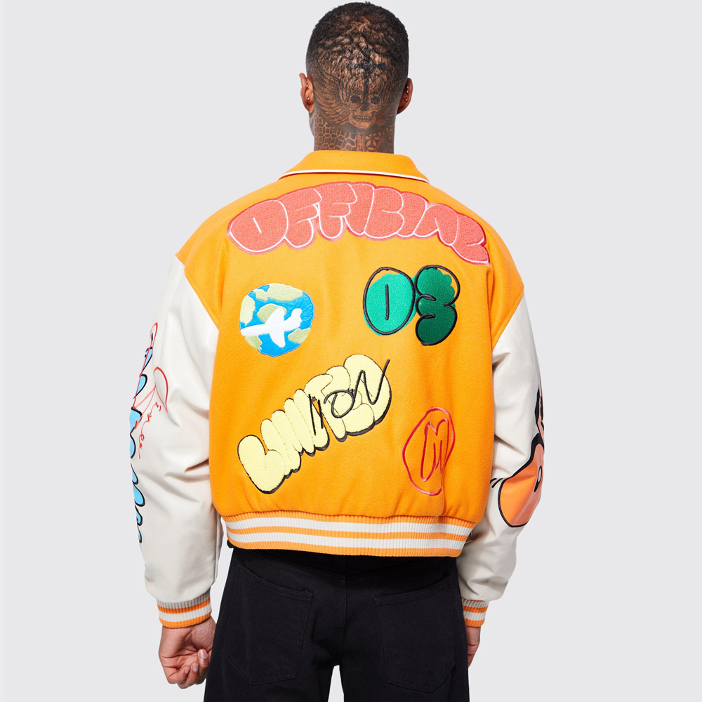 Oversized Limited Jersey Varsity Jacket