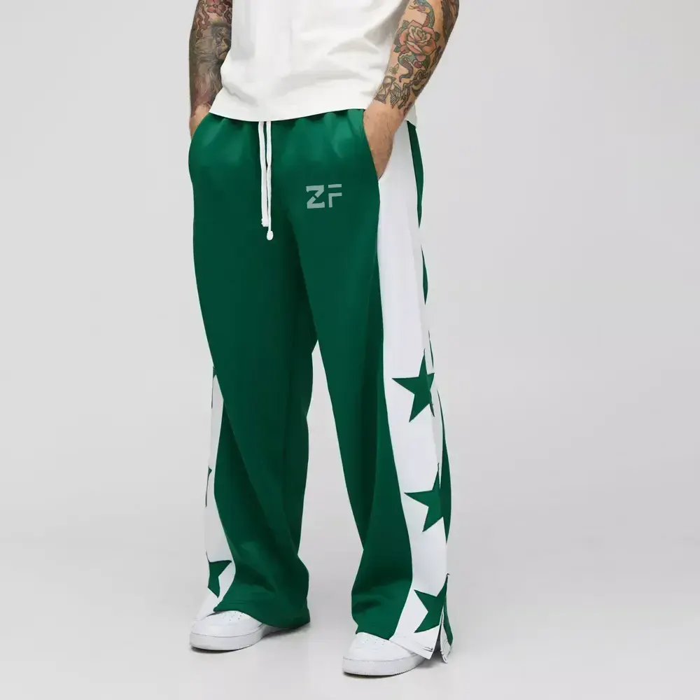 Relaxed Flare Star Limited Printed Varsity Gusset Jogger