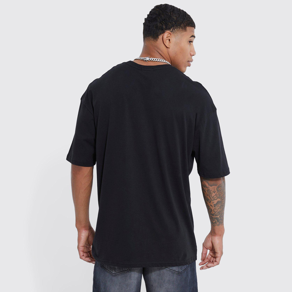 Plus Regular Fit Acid Wash Star Wars T-shirt
